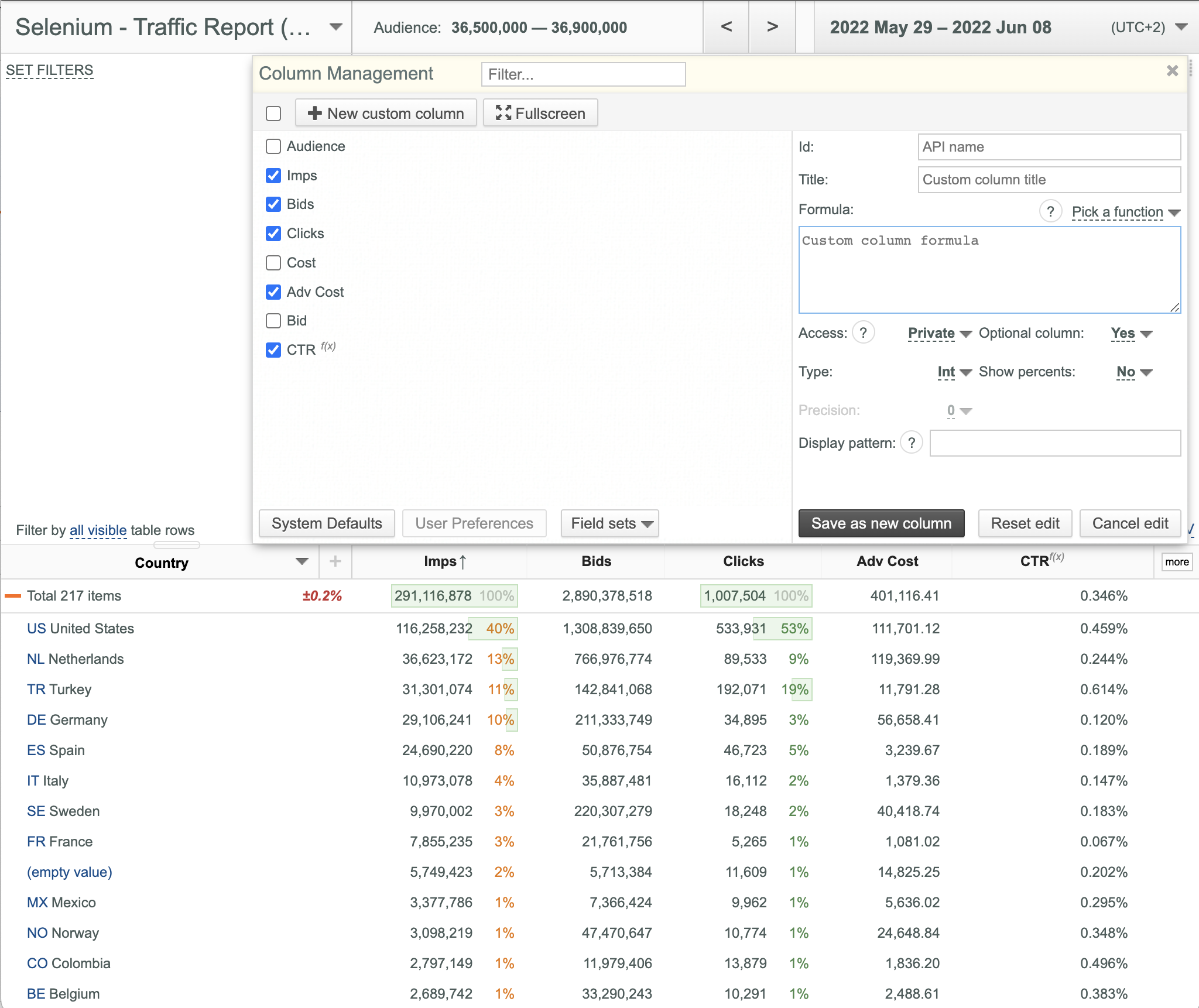 Using custom data columns - u-Slicer Knowledge Base